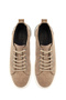 Men's Mink Lace-Up Thick Sole Suede Leather Casual Sneakers 26Sfd661010 - 4
