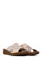 Women's Mink Filled Heeled Comfort Slippers 26Sfd321314 - 2