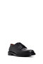 Men's Black Lace-Up Leather Casual Shoes 25Wfd724418 - 6