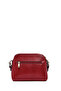 Women's Burgundy Printed Crossbody Bag 26Pbd2804Kr - 3