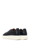 Men's Navy Blue Lace-Up Thick Soled Genuine Leather Sneaker, Winter Sports Shoes 25Wfd632318 - 5