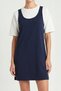 Mini T-Shirt Dress Double Modal Set Lnt0040 Dark Blue - 4