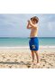 Mi̇lays Ki̇ds Disney Printed Boy's Lace-Up Network Mesh Sea Shorts - 2