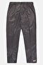 Women Regular Fit Solid Straight Leg Pants, Dark Grey - 3