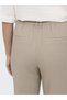Women's Onlcaro Elastic Waist Linen Trousers 15278710 Beige - 5