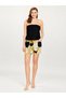 Women's Summer Shorts Jumpsuit Strapless Patterned Modern Jumpsuit 08-776