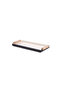 Small Rectangular Beige and Black Serving Tray from Aurora - 2