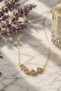 Stainless Steel Magnet Open and Close Magic Clover Necklace with Heart Women's Steel Jewelry - 7