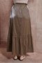Shiny Fabric Skirt 60567 - 3
