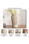 Talia Polyresin Decor Vase 19.5x19.5x32cm - Beige - 6