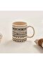 Eleni Ethnic Mug 300ml -black & Beige - 2