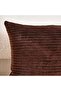 Indulgence Velvet Pleated Cushion Cover 35x50cm - Beige - 2