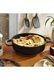 Berghoff Leo Stone Cooking Pot With Lid Dia28cm -black - 2