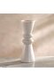 Odin Lena Polyresin Candle Holder 9.4x9.4x25.5cm - Beige - 4
