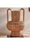 Tarra Jute Vase With Two Handles 40x19x58cm - Natural - 4
