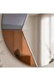 Rivana Beveled Round Wall Mirror Dia 80cm - Blue - 2