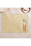 Designora Jq Placemat 33x45cm - Mustard
