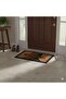 Zendal Door Mat 45x70cm - Natural/black