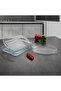 Pyrex Borosilicate Glass Rectangular Roaster Pan 35x23x7cm - Clear - 5