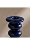 Mineral Ceramic Taper Candle Holder Dia6.4x13cm - Blue - 3