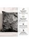 Black Charcoal Toss Pillow 40x40 Zipper Closure Double Pattern 240 Gsm High Qulity Mackintosh Pp Fab - 5