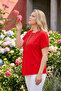 Skirt Asymmetrical Basic Blouse - 4