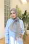 Sparkling 30% Silk Shawl - Gray - 3