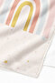 Rainbow Themed Pastel Girl's Beach Towel - Bohemian Pink Blue Quick-Dry Microfiber Towel - 3
