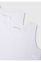 Boy's White Organic Cotton 2-Piece Undershirt - 3