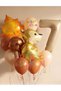 Squirrel Autumn Woodland Forest Animals 7 Years Old Balloon Set Woodland Concept Birthday Set