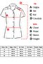 Women's Ice Blue Short Sleeve Shirt ARM-19Y001088 - 3
