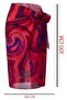 Long Sleeve Zippered Pareo Swimsuit - 2