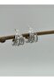 Lunessa Glow Xuping Women's Steel Zircon Stone Earrings Non-Tarnish Silver Color | - 3