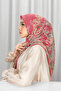 Palace vual square scarf - blossom - 4