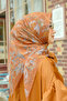 Autograph square scarf - citrouille - 3
