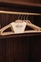 5-Piece Non-Slip Surface Hanger 42.5 cm – Beige Color Dress & Shirt Hanger Vch-7023 - 2