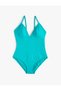 Basic Swimsuit Covered Triangle Top - 6
