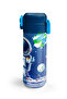 Kids Navy Blue Astronaut Patterned Steel Thermos with Straw and Direct Drinking Cap 500 ml 38134 - 6