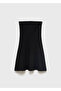 Strapless Pleated Short Dress - 3