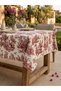 Duck Fabric Vintage French Country Patterned Decorative Plain Tablecloth - 2