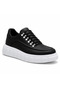 Black Soft Insole Men's Shoes - Casual Comfortable Orthopedic Sneaker Kb X10