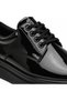 Charcoal Patent Leather Men's Shoes - Shiny Premium Smart Casual Comfortable Daily Sneaker Kb X16 - 4