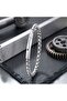 Single 4mm Albanian Model Steel Chain Men's Bracelet – with Steel Lock - 20 cm - 3