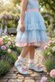 Hiza Stoned Velcro Baby Girl/Child Ballerina Shoes - 3