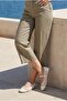 Women's Hand-Knitted Strappy Mary Jane Daily Ballet Flats Olisa Ecru - 6
