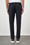Men's Navy Blue Polyviscon Trend Drawstring Jogger Slim Fit Sports Trousers - 5
