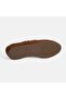 Limited Edition Women's Tan Suede Loafer with Lacing Detail - 4