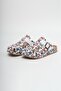 8146 Colorful Butterflies Printed Comfort Slippers - 5