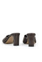 , Women's Heeled Slippers 161996Z326 Brown - 5