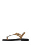 Women's Beige Buckle-Strap Suede Sandals 26Sfd442610 - 3